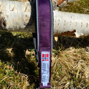 Halvstrup Polstret med bise i refleks 25 mm bredde